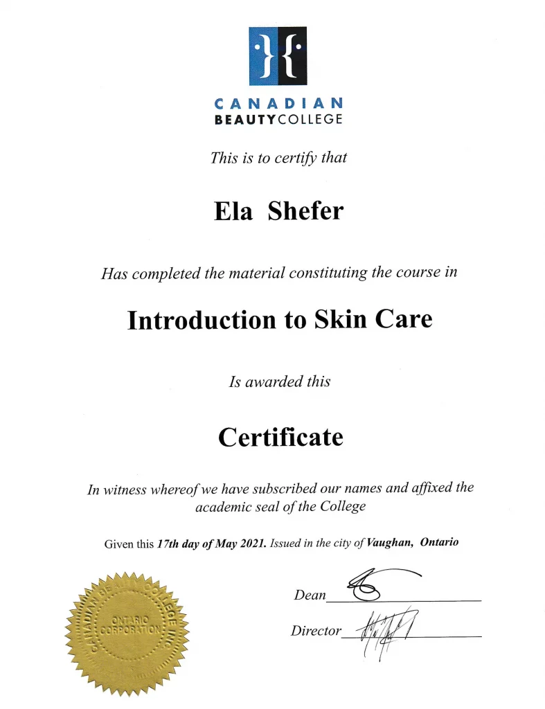 Skin Care Course